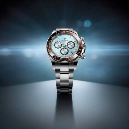 PGN Design Veraci Brown and Blue blue watch - product photo