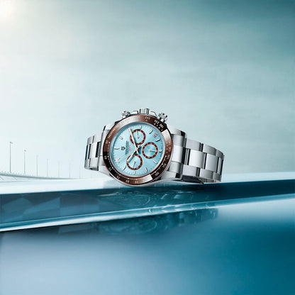 PGN Design Veraci Brown and Blue blue watch - product photo