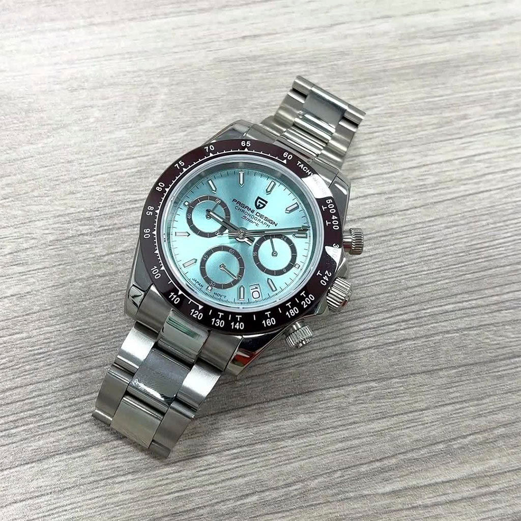 PGN Design Veraci Brown and Blue blue watch - product photo