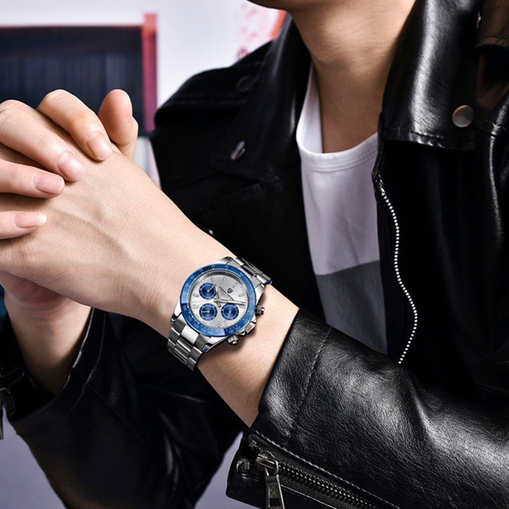 PGN Design Veraci Silver Blue blue watch - product photo