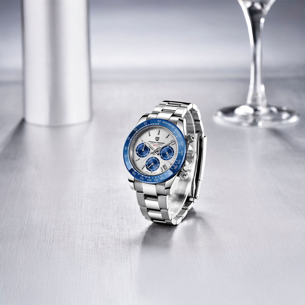 PGN Design Veraci Silver Blue blue watch - product photo