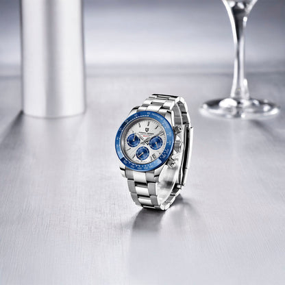 PGN Design Veraci Silver Blue blue watch - product photo