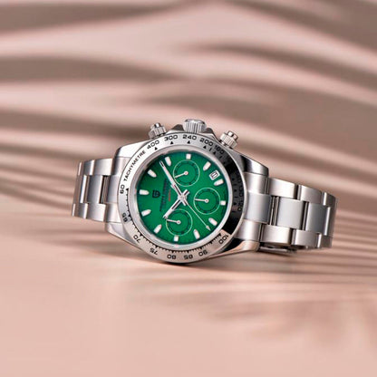 PGN Design Veraci Silver Emerald silver watch - product photo
