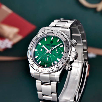 PGN Design Veraci Silver Emerald silver watch - product photo