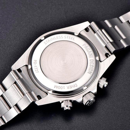 PGN Design Veraci Silver Emerald silver watch - product photo