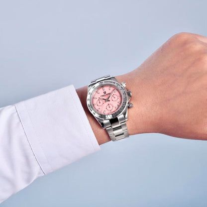 PGN Design Veraci Silver Pink silver watch - product photo