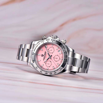 PGN Design Veraci Silver Pink silver watch - product photo