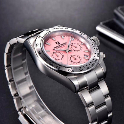 PGN Design Veraci Silver Pink silver watch - product photo