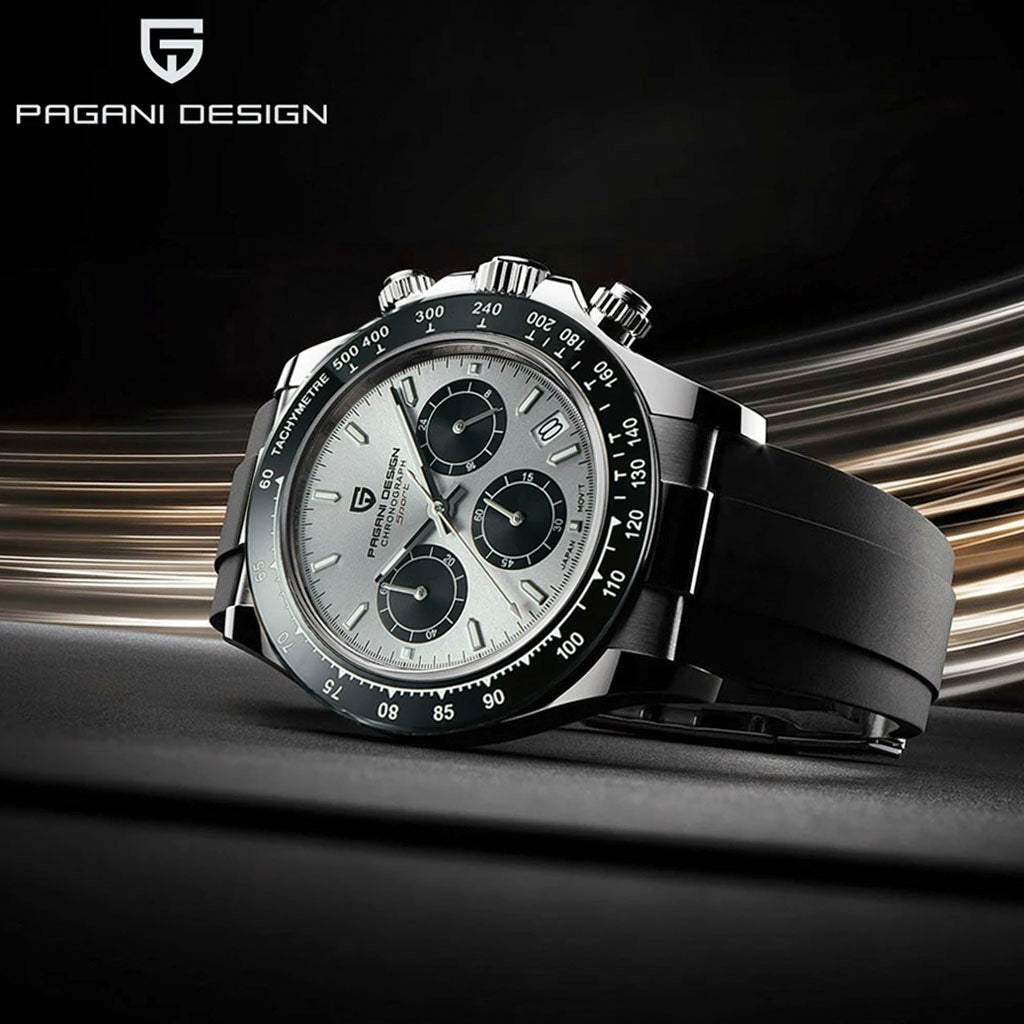 PGN Design Veraci Silver Sport Edition silver watch - product photo