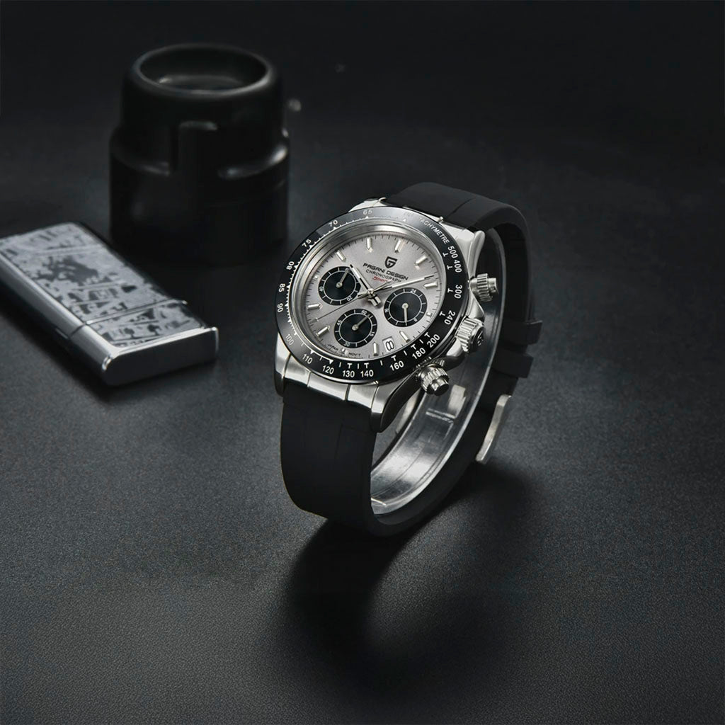 PGN Design Veraci Silver Sport Edition silver watch - product photo
