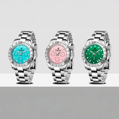 PGN Design Veraci Silver Turquoise silver watch - product photo