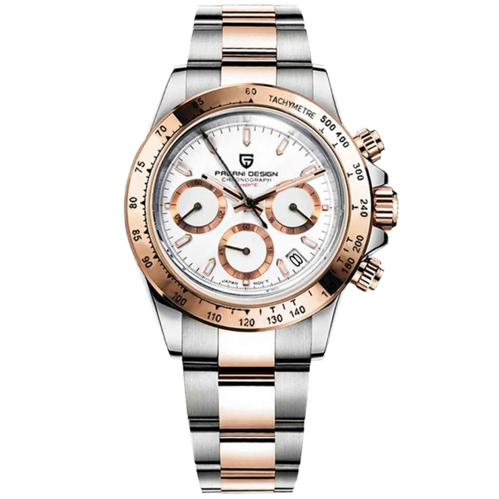 PGN Design Veraci White Gold gold watch - product photo