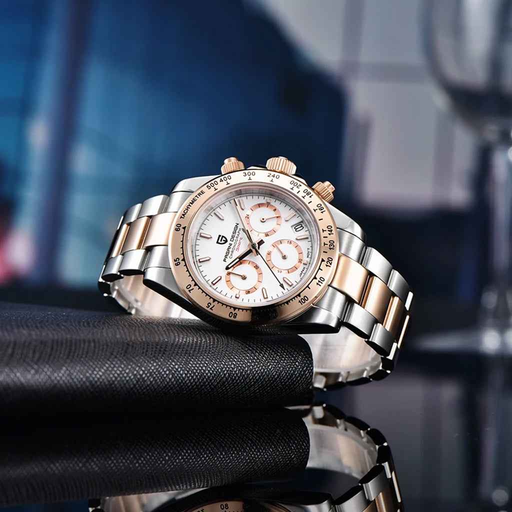 PGN Design Veraci White Gold gold watch - product photo