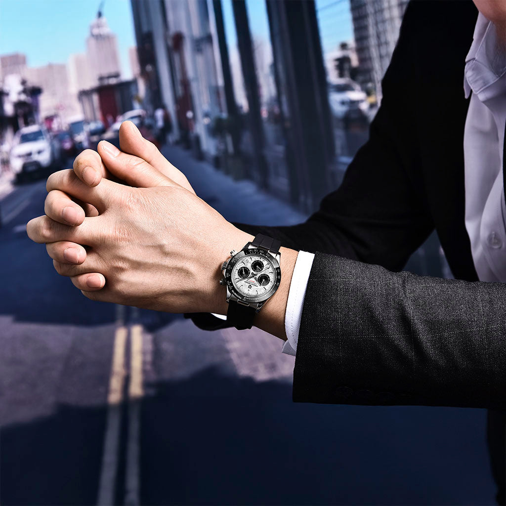 PGN Design Veraci White Sport Edition white watch - product photo