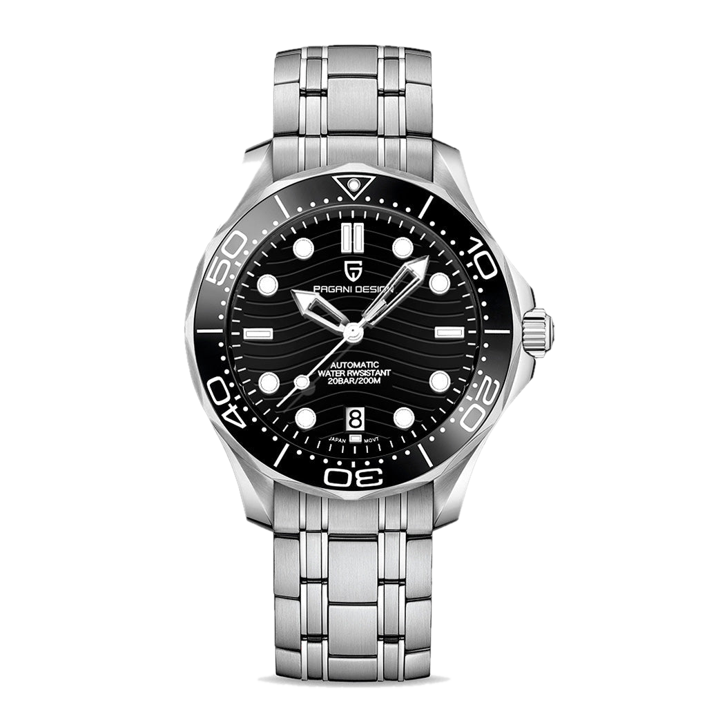 PGN Design Veracius Black Pulseira de Aço black watch - product photo