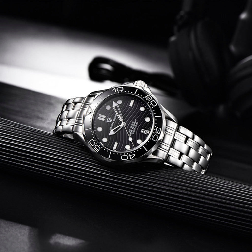 PGN Design Veracius Black Pulseira de Aço black watch - product photo