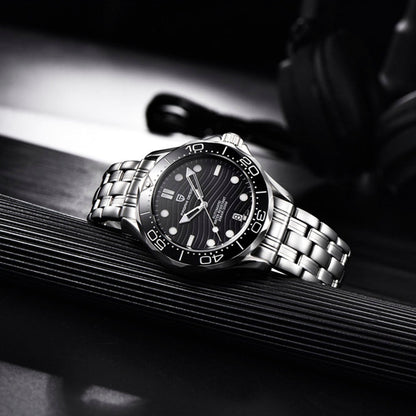 PGN Design Veracius Black Pulseira de Aço black watch - product photo