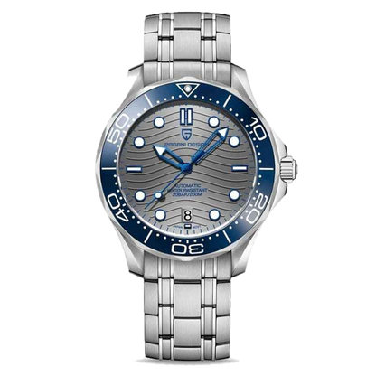 PGN Design Veracius Blue Pulseira de Aço blue watch - bracelet detail