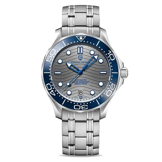 PGN Design Veracius Blue Pulseira de Aço blue watch - bracelet detail
