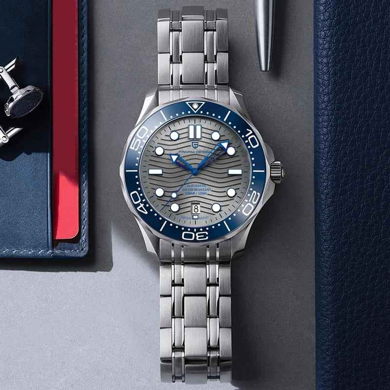 PGN Design Veracius Blue Pulseira de Aço blue watch - product photo