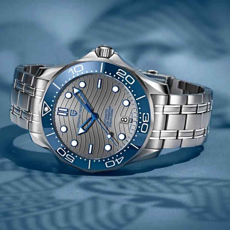 PGN Design Veracius Blue Pulseira de Aço blue watch - product photo