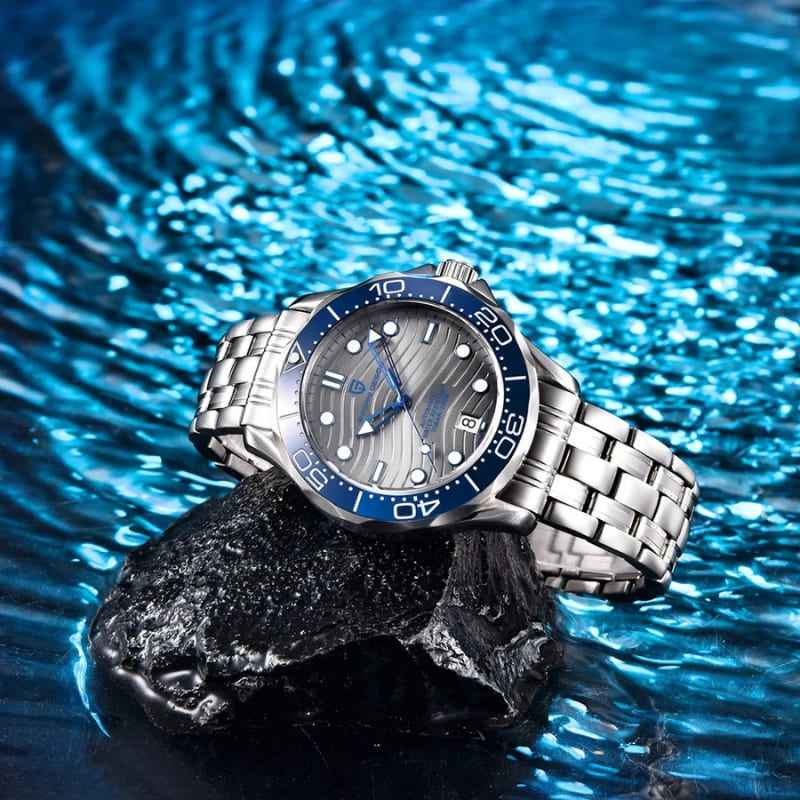 PGN Design Veracius Blue Pulseira de Aço blue watch - product photo