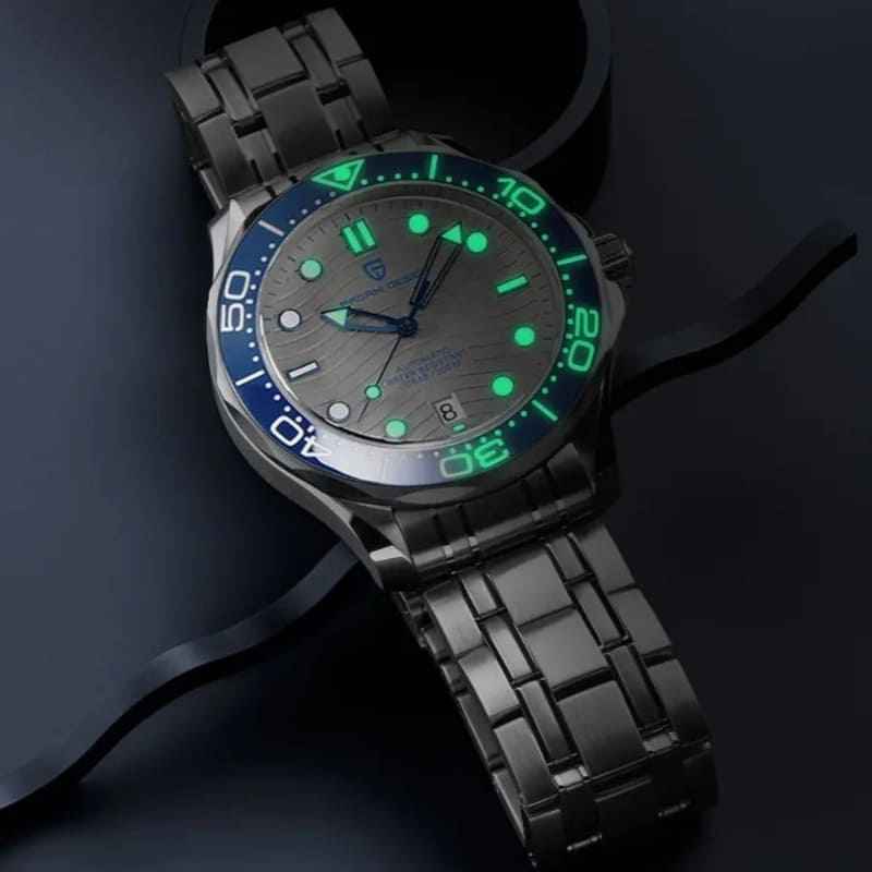 PGN Design Veracius Blue Pulseira de Aço blue watch - product photo
