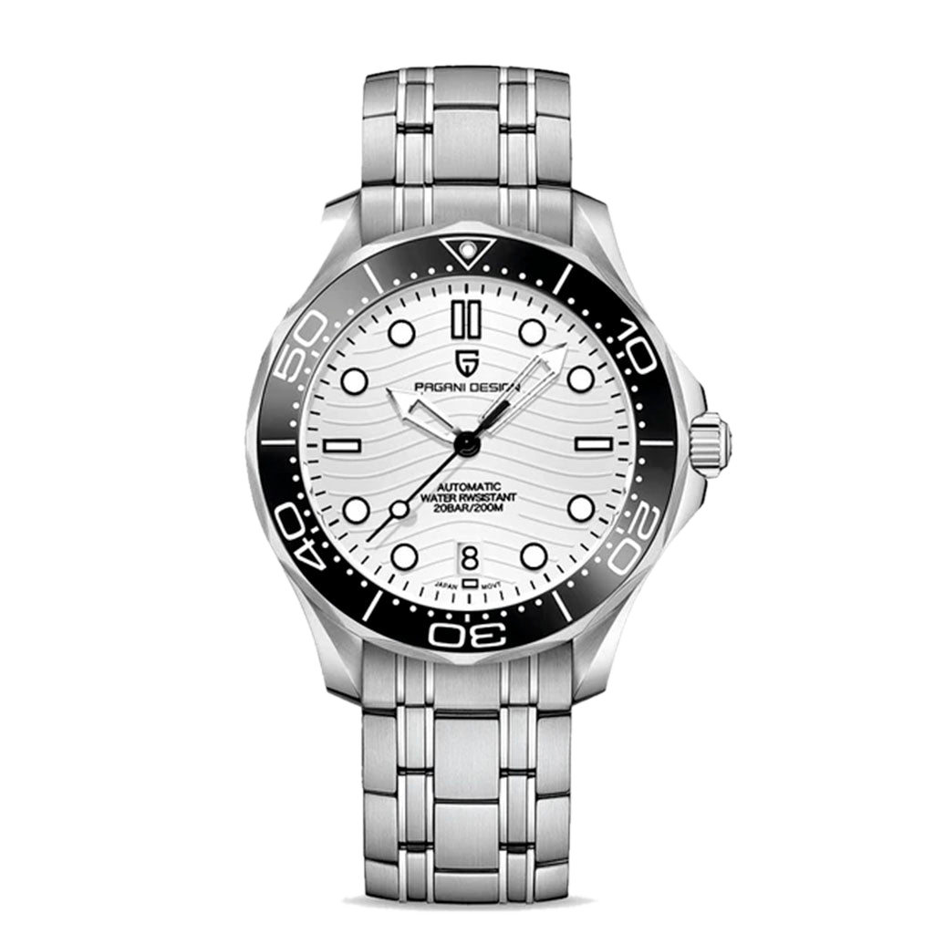 PGN Design Veracius White Pulseira de Aço white watch - product photo