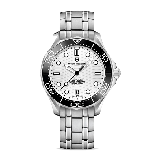 PGN Design Veracius White Pulseira de Aço white watch - product photo