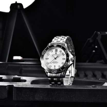 PGN Design Veracius White Pulseira de Aço white watch - product photo