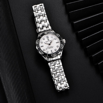 PGN Design Veracius White Pulseira de Aço white watch - product photo