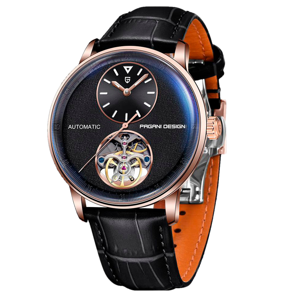 PGN Design Verona Gold Black gold watch - product photo