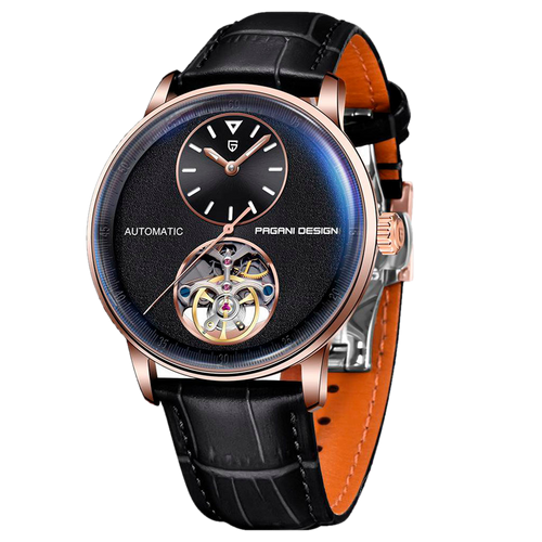 PGN Design Verona Gold Black gold watch - product photo