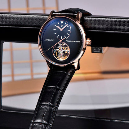PGN Design Verona Gold Black gold watch - product photo
