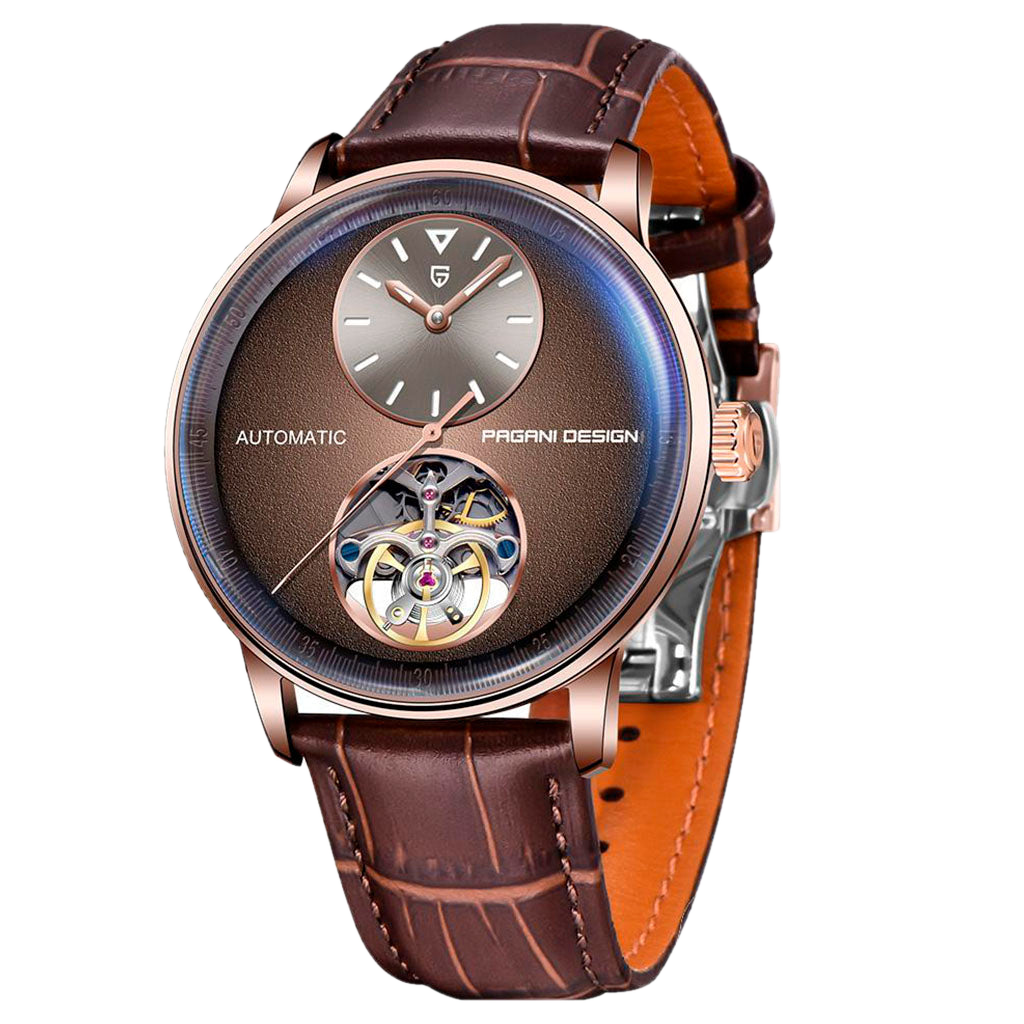 PGN Design Verona Gold Brown gold watch - product photo