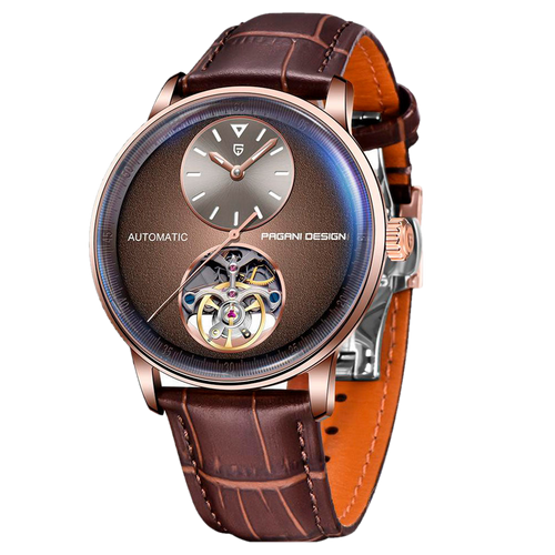 PGN Design Verona Gold Brown gold watch - product photo