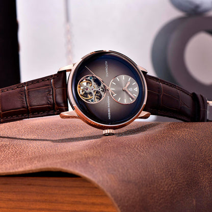 PGN Design Verona Gold Brown gold watch - product photo