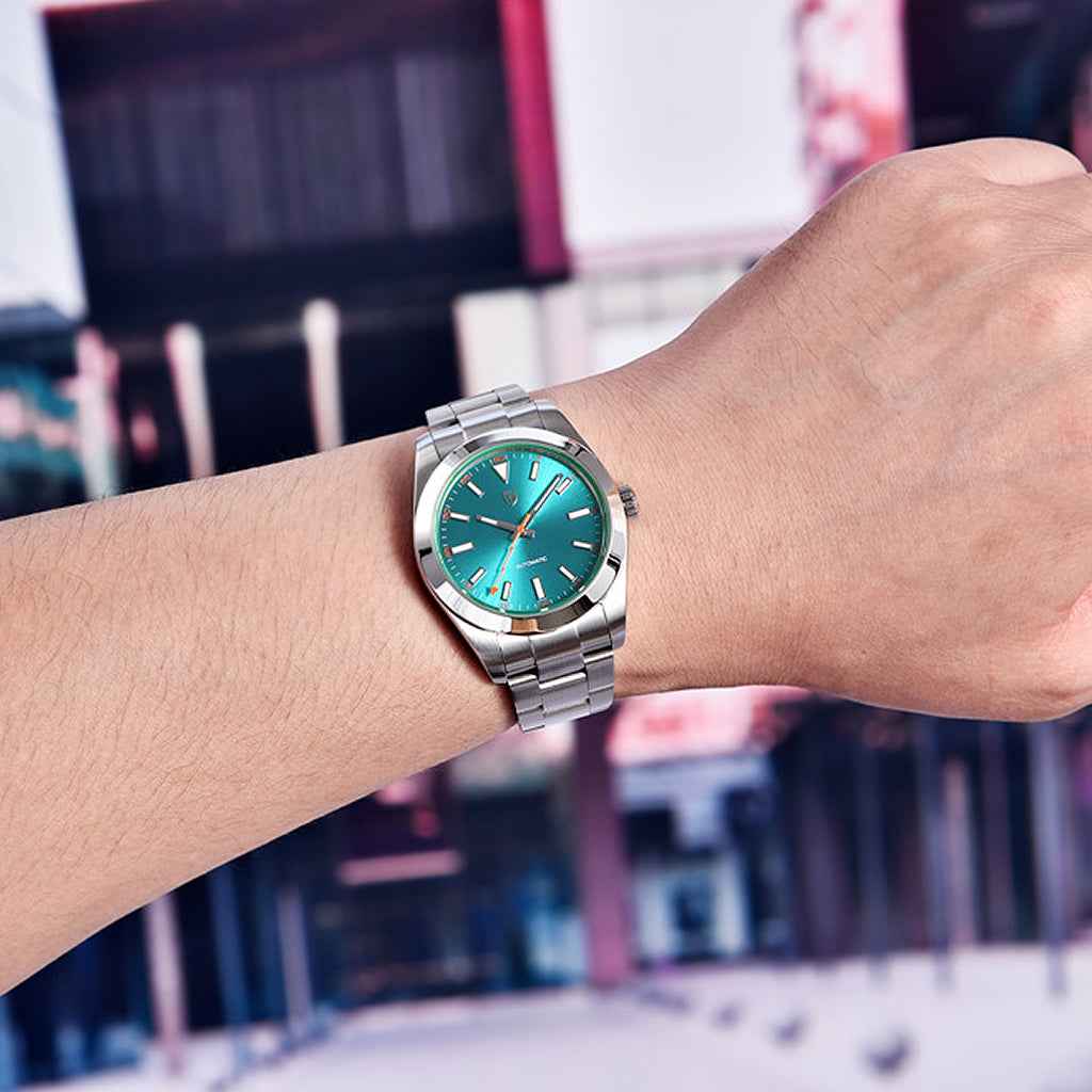 PGN Design Vittorio Mint steel watch - product photo