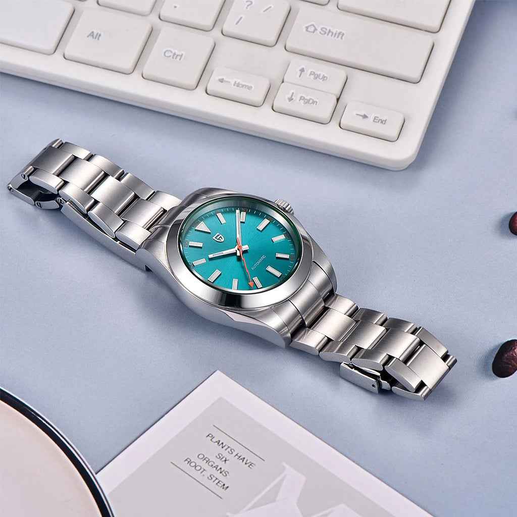 PGN Design Vittorio Mint steel watch - product photo