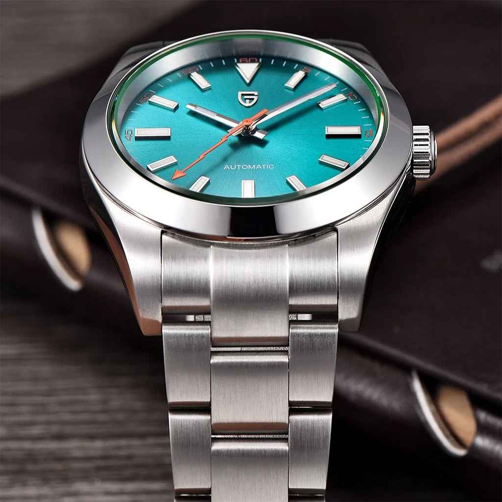 PGN Design Vittorio Mint steel watch - product photo