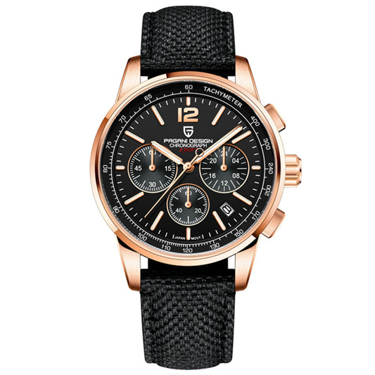 PGN Design Zermatt Black Gold Sport Edition gold watch - product photo