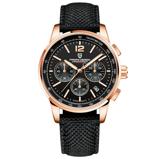 PGN Design Zermatt Black Gold Sport Edition gold watch - product photo