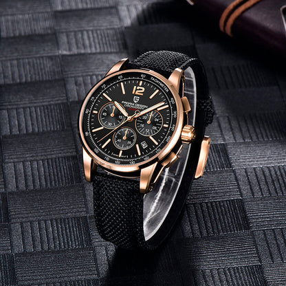 PGN Design Zermatt Black Gold Sport Edition gold watch - product photo