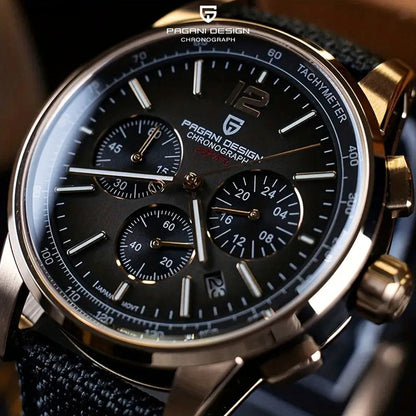 PGN Design Zermatt Black Gold Sport Edition gold watch - product photo