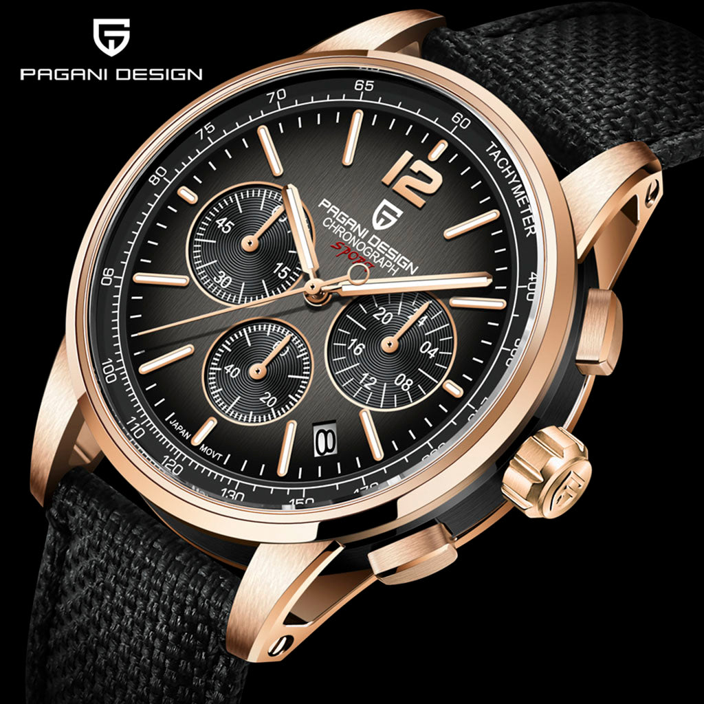 PGN Design Zermatt Soft Gold Sport Edition gold watch - product photo